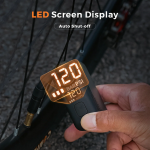 Flextail Tiny Bike Pump Pro 120 PSI 高壓 LED 顯示電動自行車打氣筒